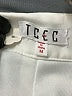 TCEC 100% Polyester Solid Ivory Shorts Size M - photo 3