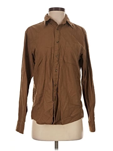 Uniqlo Long Sleeve Button-Down Shirt (view 1)