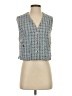 H&M 100% Polyester Blue Vest Size S - photo 1