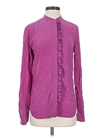 Equipment Long Sleeve Blouse (view 1)