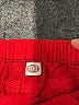Unbranded Solid Red Shorts Size 100 cm / US 3-4 - photo 3