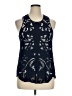Akemi + Kin Blue Sleeveless Blouse Size XL - photo 1
