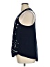 Akemi + Kin Blue Sleeveless Blouse Size XL - photo 5