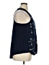 Akemi + Kin Blue Sleeveless Blouse Size XL - photo 4