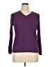 Talbots Outlet 100% Cotton Purple Pullover Sweater Size XL - photo 1
