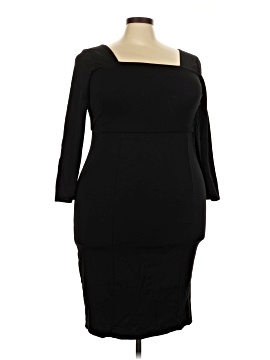 torrid cocktail dress Casual Maxi By In Black, Size: 4x DETAILS High neckline with ruffle detail Plus Size - Retro Chic