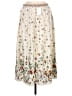 Max Studio Floral Ivory Casual Skirt Size M - photo 2