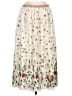 Max Studio Floral Ivory Casual Skirt Size M - photo 1
