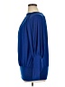Shane Lee Inc. Blue 3/4 Sleeve Blouse Size XL - photo 5