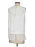 Karl Lagerfeld Paris 100% Polyester White Sleeveless Blouse Size S (estimated) - photo 2