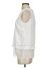 Karl Lagerfeld Paris 100% Polyester White Sleeveless Blouse Size S (estimated) - photo 5