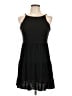 Alya Solid Black Casual Dress Size L - photo 1