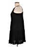 Alya Solid Black Casual Dress Size L - photo 5