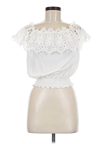 Charlotte Russe Sleeveless Blouse (view 1)