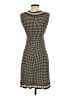Max Studio Houndstooth Black Cocktail Dress Size XS - photo 2