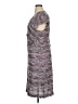 St. John Tweed Purple Cocktail Dress Size 16 - photo 5