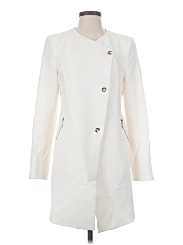 White House Black Market Trenchcoat (view 1)