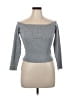 WAYF Gray Long Sleeve Top Size XL - photo 1