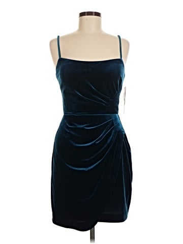 Aqua Cocktail Dress (view 1)