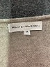 White + Warren Gray Long Sleeve Top Size M - photo 7