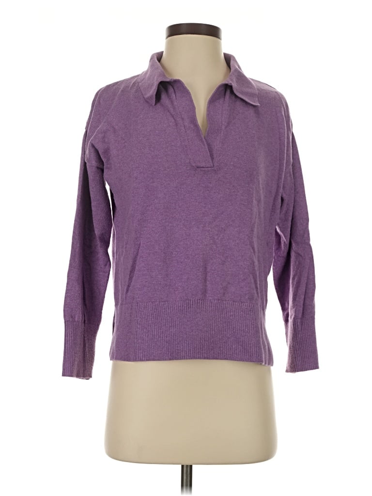 Pre-owned L.l.bean Pullover Sweater In Purple