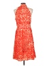 Cynthia Steffe 100% Polyester Orange Cocktail Dress Size 12 - photo 2