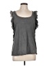 Billabong 100% Cotton Gray Sleeveless Top Size L - photo 1