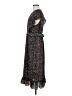 Max Studio 100% Polyester Floral Black Casual Dress Size M (estimated) - photo 5