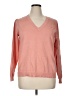 Cable & Gauge Pink Pullover Sweater Size 1X - photo 1