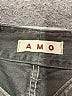 AMO 100% Cotton Gray Jeans Size 26 waist - photo 7