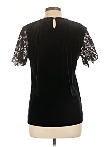 Karl Lagerfeld Paris Short Sleeve Top (view 2)