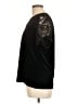 Karl Lagerfeld Paris Black Short Sleeve Top Size L - photo 5