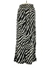 H&M 100% Viscose Animal Print Black Casual Pants Size XS - photo 1