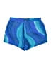 Catalina 100% Nylon Print Blue Shorts Size 1X - photo 1
