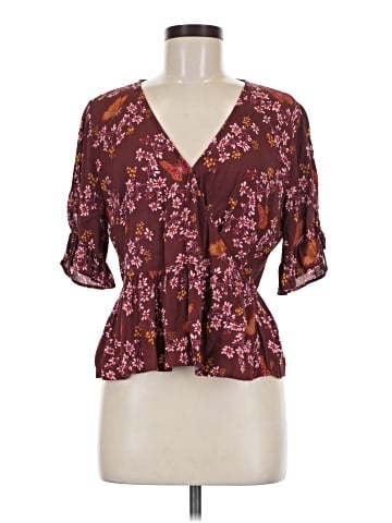 Madewell Short Sleeve Blouse (view 1)