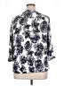 Fun2Fun 100% Rayon Silver 3/4 Sleeve Blouse Size 1X - photo 2