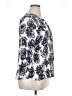 Fun2Fun 100% Rayon Silver 3/4 Sleeve Blouse Size 1X - photo 4