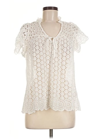 Polo By Ralph Lauren Short Sleeve Blouse