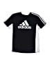 Adidas 100% Polyester Black Short Sleeve T-Shirt Size M (kids) - photo 1