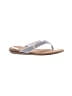 A2 by Aerosoles Silver Flip Flops Size 10 - photo 1