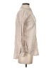 Per Se Stripes Tan Long Sleeve Button-Down Shirt Size S - photo 4