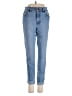 Mott & Bow Solid Blue Jeans Size 25 waist - photo 1