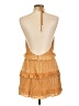 Lulus 100% Rayon Tan Cocktail Dress Size L - photo 2