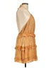 Lulus 100% Rayon Tan Cocktail Dress Size L - photo 4