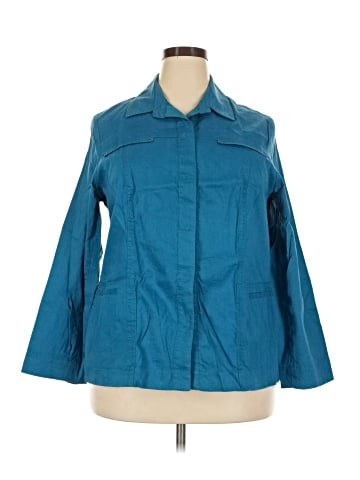 Coldwater Creek 3/4 Sleeve Button-Down Shirt (view 1)
