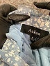 AaKaa 100% Polyester Blue Casual Dress Size S - photo 7