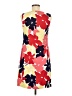 AGB Print Red Casual Dress Size 8 - photo 2