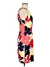 AGB Print Red Casual Dress Size 8 - photo 4