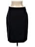 Banana Republic Solid Black Wool Skirt Size 8 - photo 2