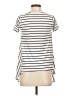 Copper Key Stripes Ivory Blue Short Sleeve Turtleneck Size XL - photo 2